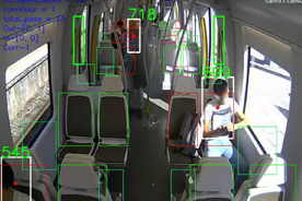 Passenger detection, count and tracking system